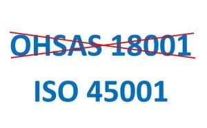 OHSAS 18001 vs ISO 40001